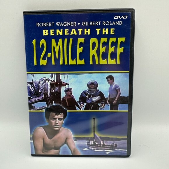 Beneath The 12-Mile Reef DVD 2004 Robert Wagner Gilbert Roland Classic Adventure - Picture 1 of 3
